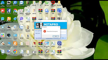 Hướng dẫn xử lý lỗi không kết nối máy chủ khi mở phần mềm chấm công Mitapro V1