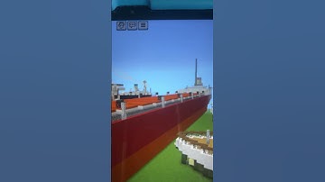 Minecraft ss Edmund Fitzgerald 1:1 full inside.