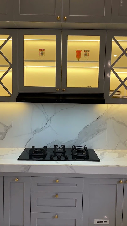 Rekomendasi dapur semi klasik #interiordesign #interiormewah #interior #furnituredesign