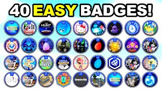 [EVENT] How to get *40* EASIEST BADGES in THE HUNT! (Full Guide) [ROBLOX]
