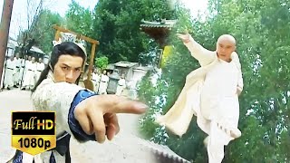 A Shaolin monk defeated powerful enemies with Chinese Kung Fu.