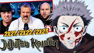 Jujutsu Kaisen reaction season 2 episode 21/22/23 | First time watching (SUB)
