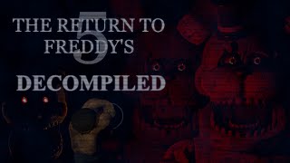 Celebrity The Return to Freddy's 5 DECOMPILED Source Code | GPD MODE + HIDDEN ANIMATIONS Net Worth