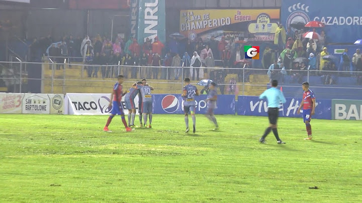 Video Gol: Marco Pappa 19' (Municipal) Apertura 2017 Jornada 12