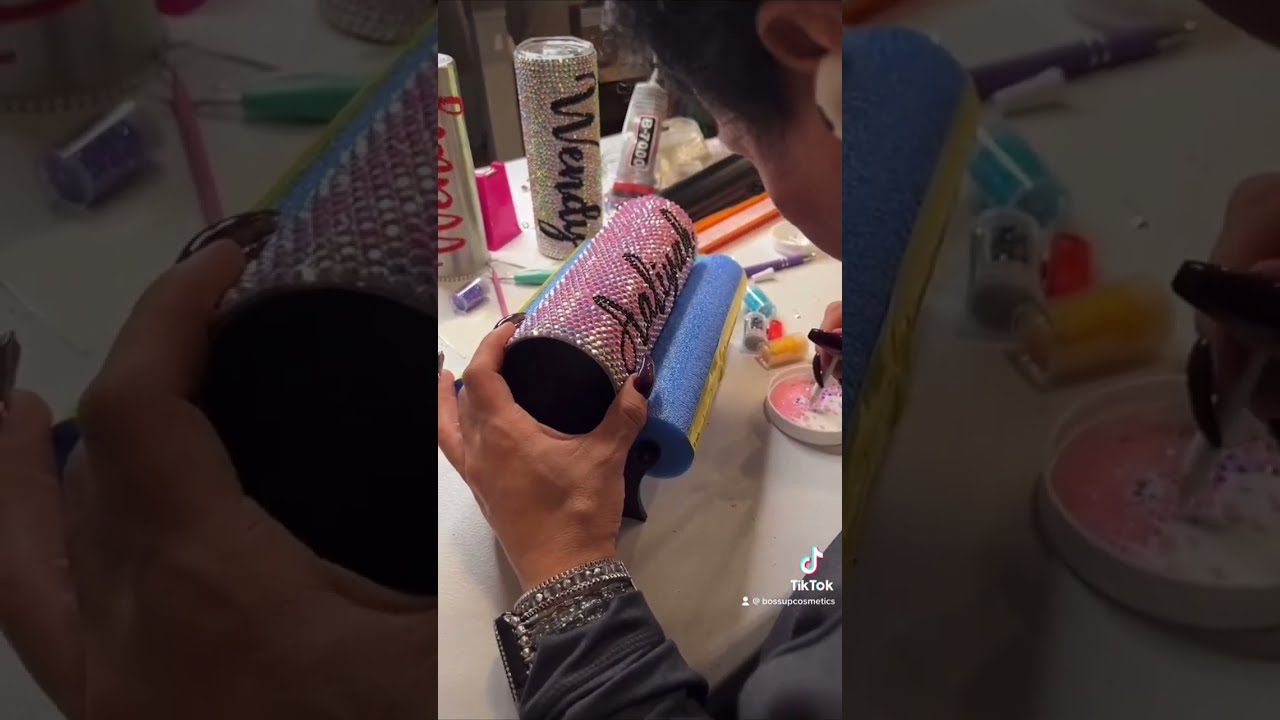 Making A BLING Tumbler 