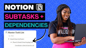 How to Create Notion Subtasks and Dependencies | Notion Tutorial for Business