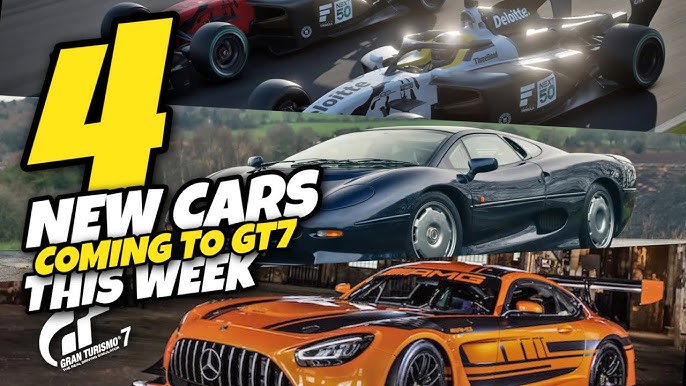 A atualização 1.32 de Gran Turismo 7 chega hoje com quatro carros