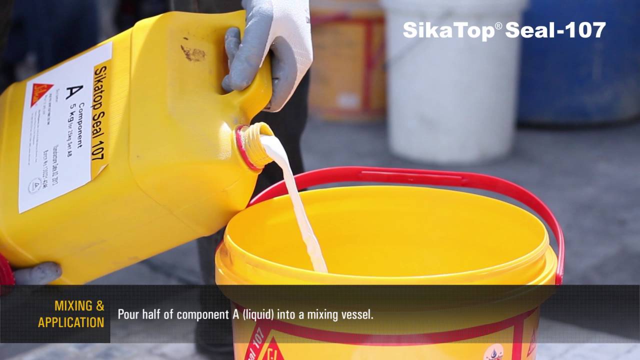 Sika Topseal 107 Waterproof Coating