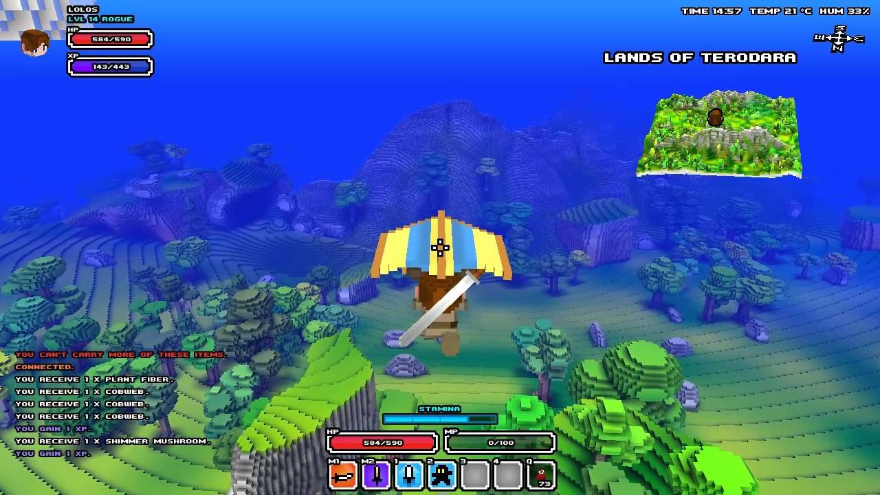 Cube World Hang Glider Derp YouTube