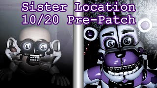 FNaF SL | 10/20 Pre-Patch - Complete!