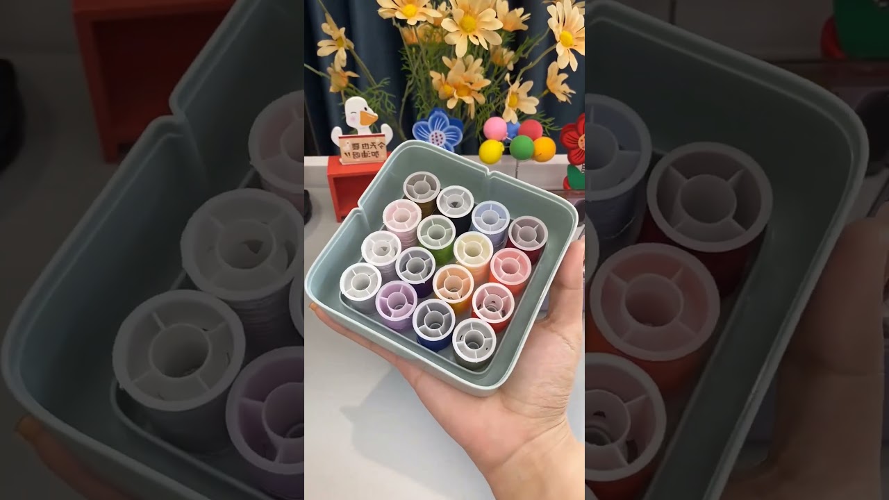 A needle and thread box is a necessity at home, neat and ready to use 