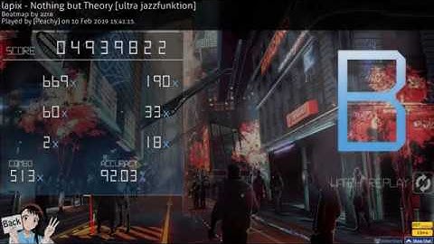 osu! | lapix - Nothing but Theory [ultra jazzfunktion] | PASS