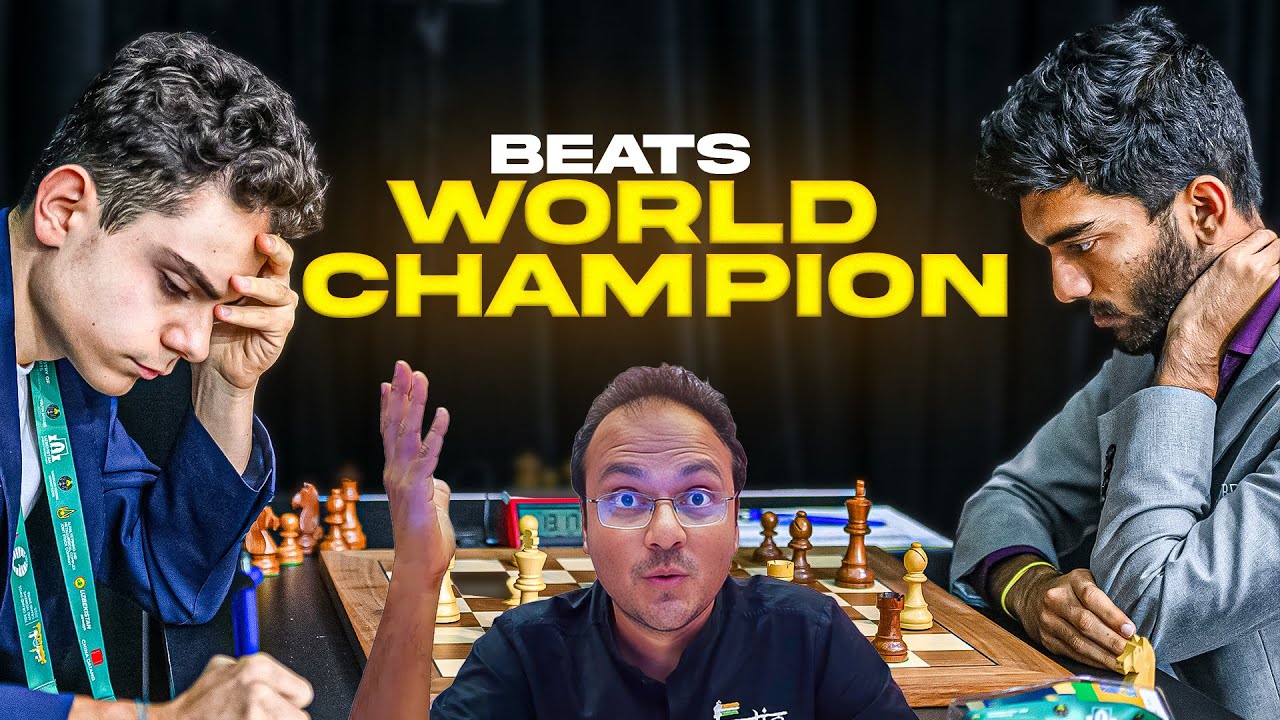 This 16-year-old boy is way too strong | Ediz Gurel vs D Gukesh | FIDE Grand Swiss 2025