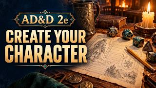 D&D 2nd Edition Character Creation | Walkthrough & House Rules