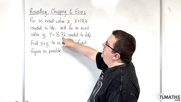 OCR MEI Numerical Methods A: 15 Error Propagation: x + y