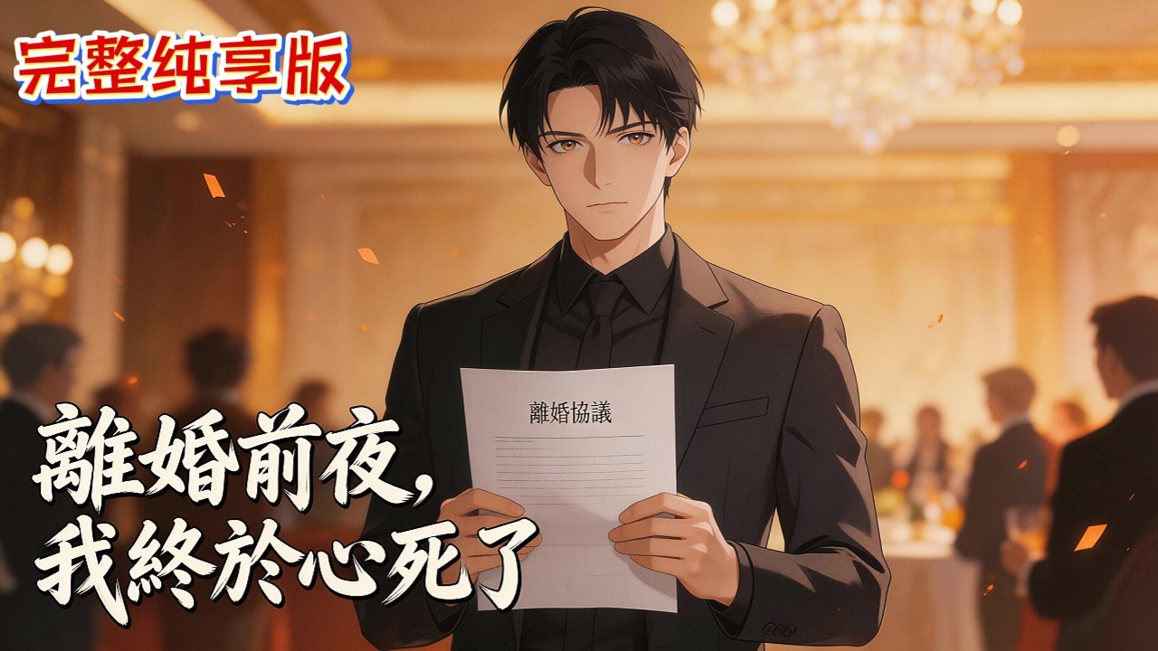 全集📢新番上线丨妻子慶功宴把丈夫拒之門外，精心準備的禮物被丟進垃圾桶——忍了三年他終於提離婚，她卻撕碎協議冷笑：你生是我的人，死也是我的鬼！#漫画動画 #小說 #漫画 #動漫 #動態漫