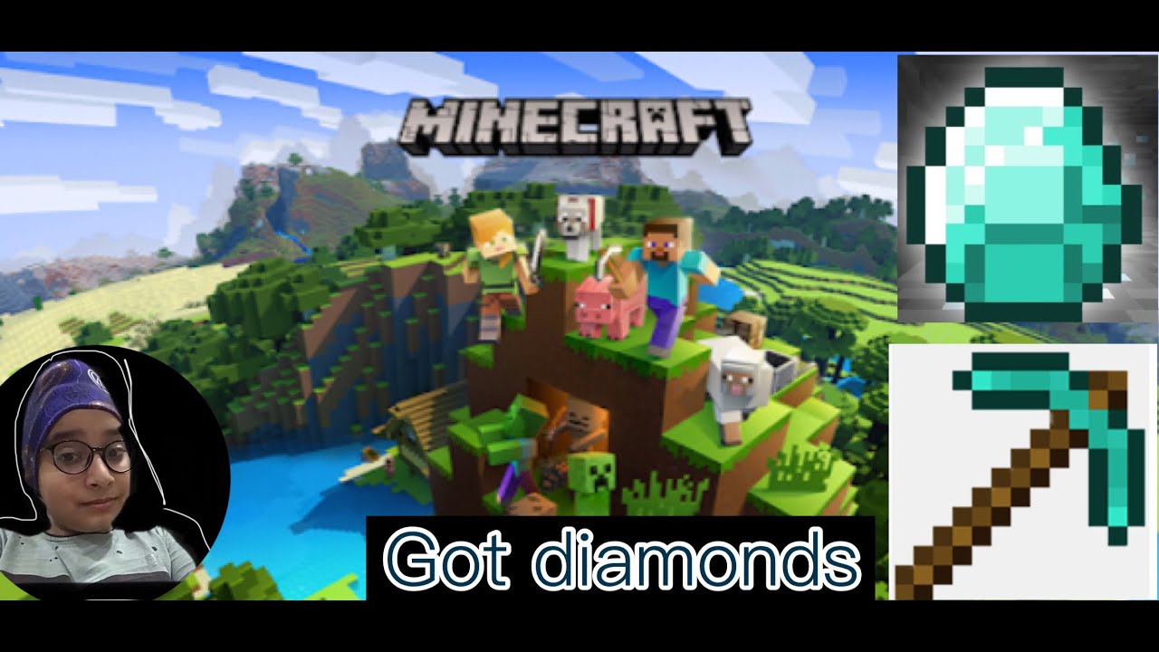 Got diamonds OMG# Minecraft - YouTube