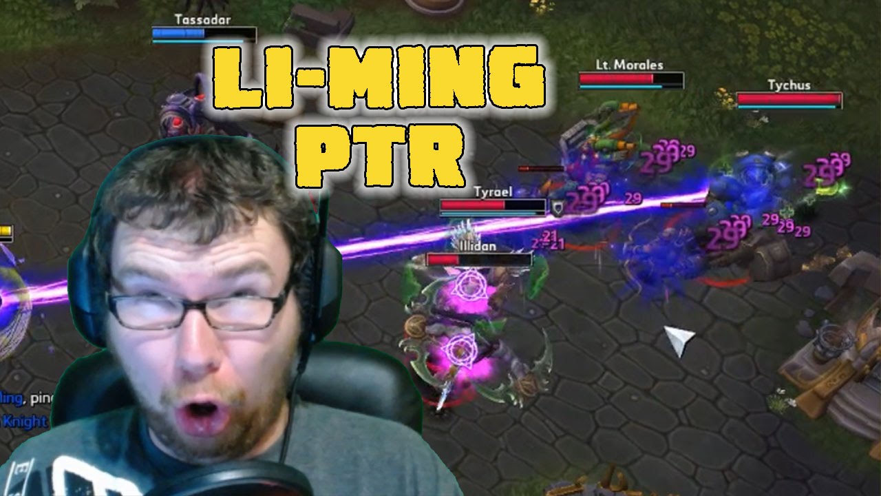Heroes of the Storm LiMing Gameplay, Q BUILD (HotS Playing