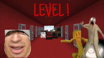 Backroom LEVEL ! in blockman go skyblock 😨