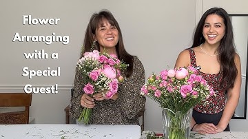 Arranging Flowers from Trader Joes