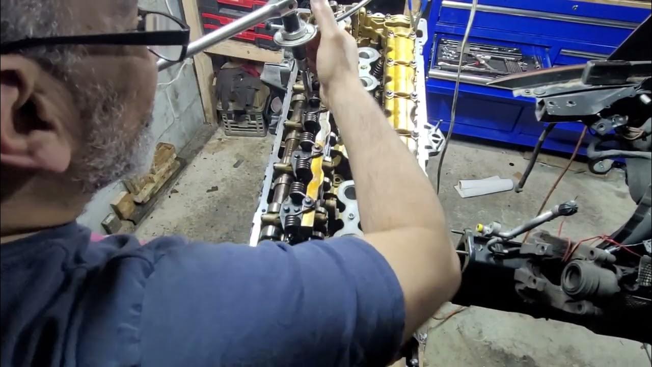 BMW N52 Engine rebuild Part2 Cylinder head - YouTube