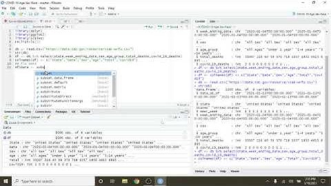 R And CDC API: Part-2
