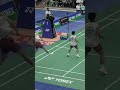 Impenetrable defence! #shorts #badminton #BWF