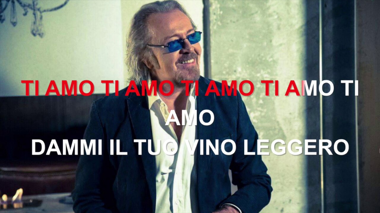Umberto Tozzi Ti amo Karaoke con testo YouTube Umberto Tozzi Ti amo Karaoke con testo YouTube