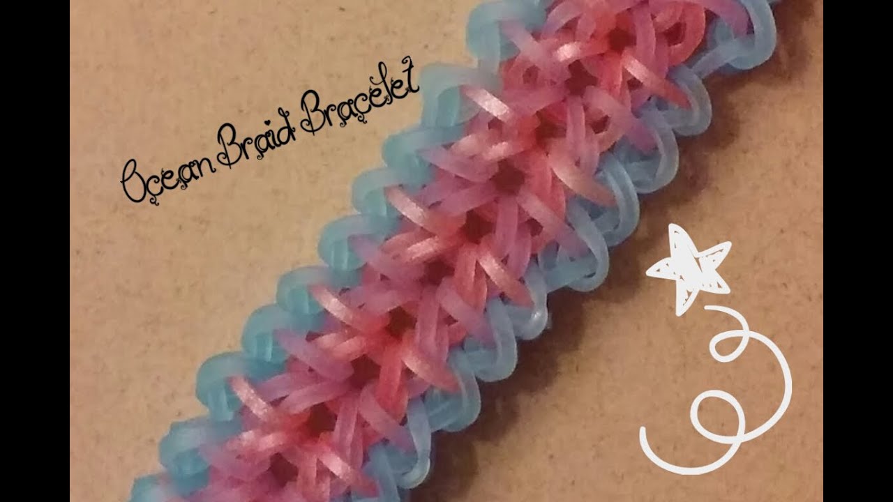 NEW Hook Only Oceania Bracelet Rainbow Loom YouTube