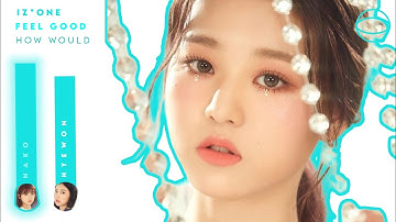 HOW WOULD • IZ*ONE SING FEEL GOOD? (BY FROMIS_9) [CHAEWONY]