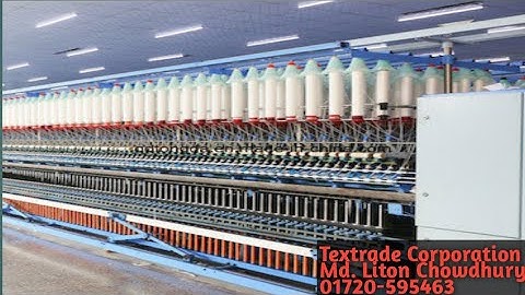 Siger auto doffing system in Bangladesh