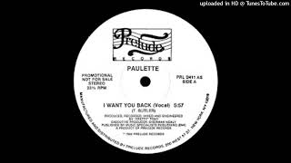 Paulette - I Want You Back