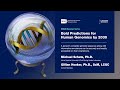 Bold Predictions for Human Genomics by 2030: Session 8