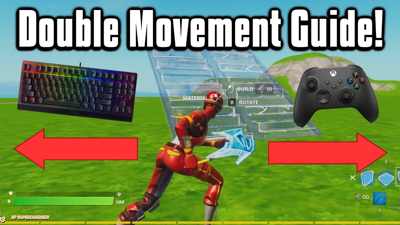 Best Double Movement Settings In Fortnite! - Wooting/Keys2x Tutorial 