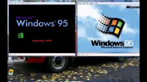 Windows 95 vs chicago build 189