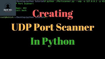 UDP Port scanner in Python