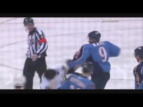 NHL FIGHTS| Matt Cooke VS Evender Kane