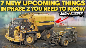 7 New Upcoming Things in Phase 2 SnowRunner Update You Need to Know