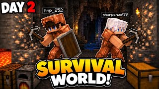 MINECRAFT SURVIVAL SERIES - DAY 2