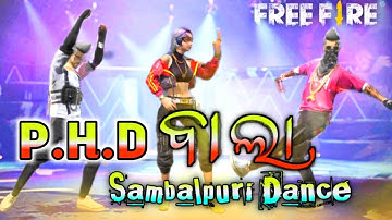 PHD Bala | Sambalpuri Song | New Free fire Dance | Dj Hd Status