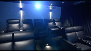 Full Home Reno Gets Home Cinema Theatre Cave With Cinema-Style Seating And Lots Of AV Toys