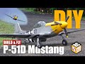 How to Build Foam Board P-51D Mustang RC Plane