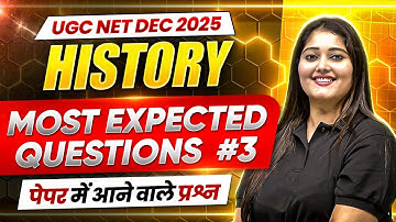 UGC NET History | UGC NET History Most Important Questions | UGC NET History Most Expected Questions