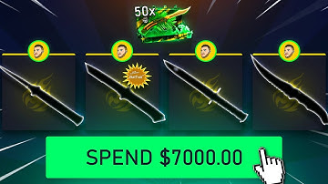 OPENING 50 RIPTIDE KNIFE CASES FOR $7000!!