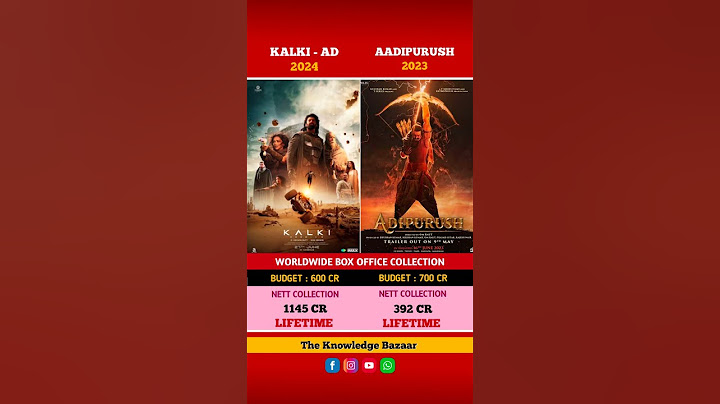 Kalki 2898 ad vs movie collection box office collection #kalki2898ad #prabhas #aadipurush #kalki