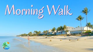 Morning Beach Walk - Naples, FL