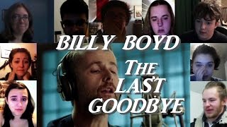 Video thumbnail of "BILLY BOYD The Last Goodbye REACTIONS"