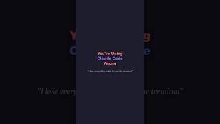 You're Using Claude Code Wrong — Lost Context