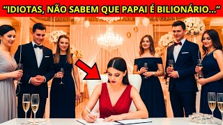 FOI HUMILHADA PELOS SOGROS DURANTE DIVÓRCIO, MAS NÃO SABIAM DO PAI BILIONÁRIO...