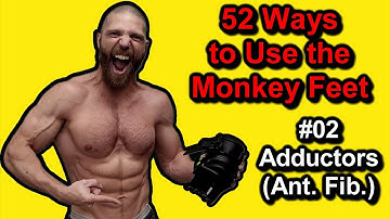 Strengthening Exercise for the ADDUCTORS | 52 Ways to Use the MONKEY FEET